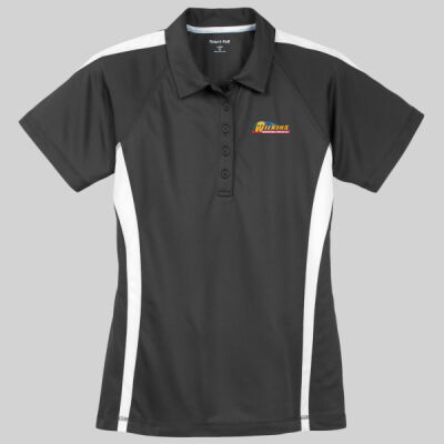 Wilkins RV - Ladies PosiCharge ® Micro Mesh Colorblock Polo Thumbnail