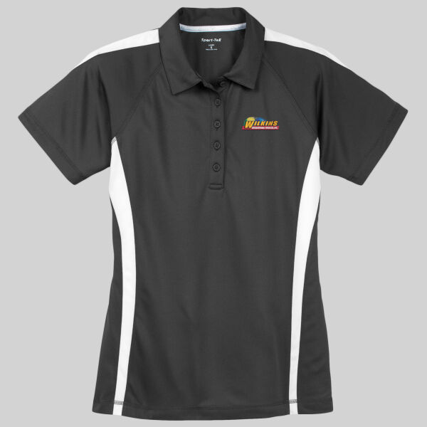 Wilkins RV - Ladies PosiCharge ® Micro Mesh Colorblock Polo Thumbnail