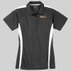 Ladies PosiCharge ® Micro Mesh Colorblock Polo Thumbnail